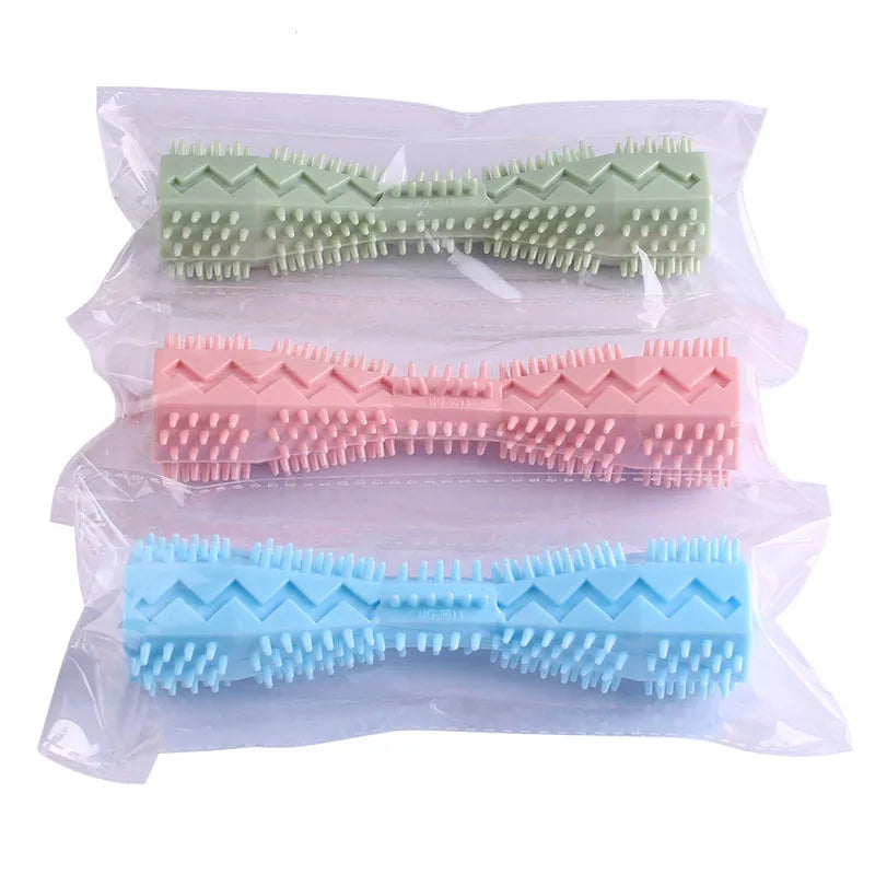 Soft Rubber Dog Toothbrush