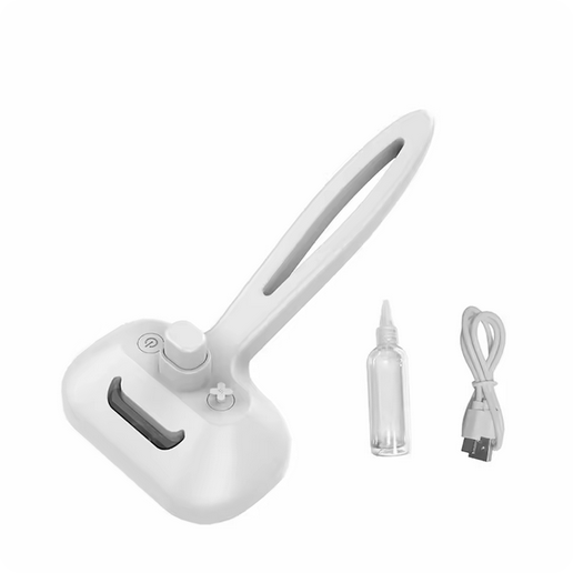 Rechargeable Pet Spray Disinfection Comb, Self-Cleaning, Massage, Hair Care Steam Brush, Type C